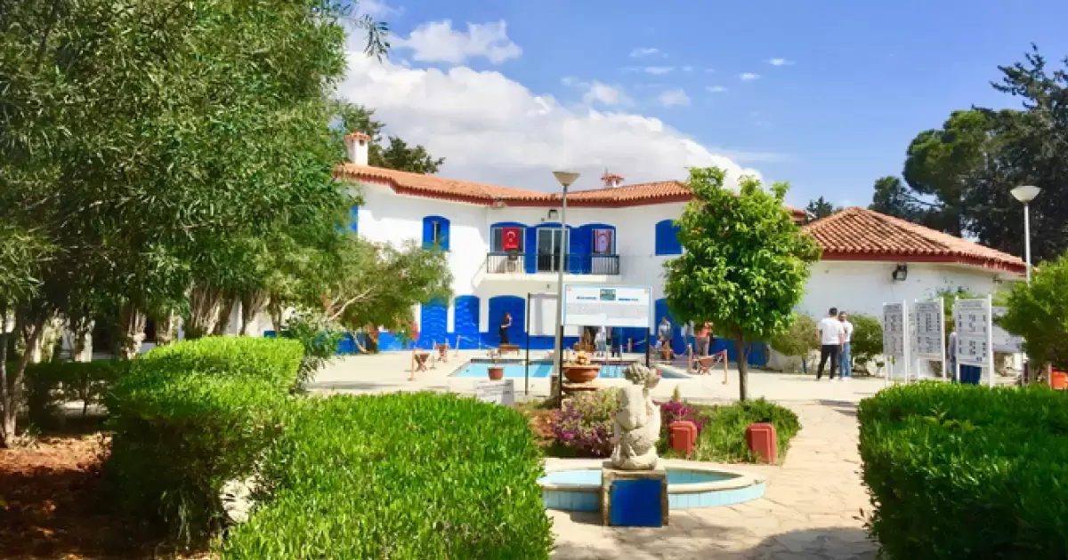 Where is the Blue House in Cyprus?