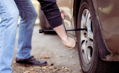 Flat Tire Replacement Guide